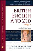 British English A to Zed