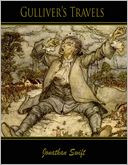 Gulliver's Travels by Jonathan Swift: NOOK Book Cover