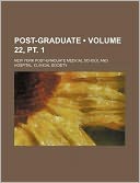 Post-Graduate (Volume 22, PT. 1)