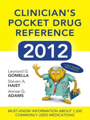 Clinicians Pocket Drug Reference 2012
