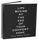 Life Begins At The End of Your Comfort Zone Bound Lined Journal 8X8 by Quotable: Product Image