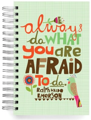 100% Recycled Always Do Quote Lined Spiral Journal 6x9