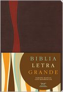 RVC Biblia Letra Grande Tamano Manual con indice - simil piel (Chocolate/Cobrizo)