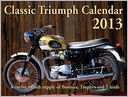 Classic Triumph Calendar 2013