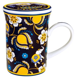 Vera Bradley Ellie Blue Mug