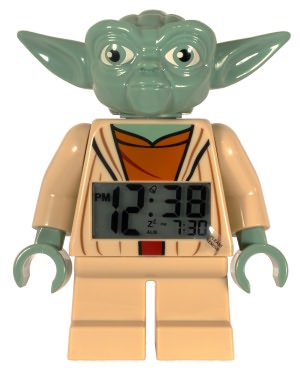 LEGO Clone Wars Minifigure Clock - Yoda