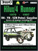 Toyota Hilux/4 Runner Petrol/Gasoline 1970-1997 Auto Repair Man -RN,-YN-Vzn 2 &4 Wh Dr, inc SR5