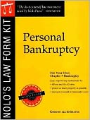 Nolo's Law Form Kit: Personal Bankruptcy
