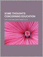 Some Thoughts Concerning Education