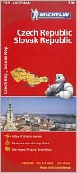 Michelin Czech & Slovak Republic Map 731