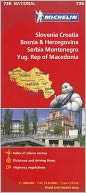Slovenia Croatia Bosnia-Herzegovina Yugoslavia Map