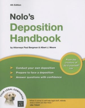 Nolo's Deposition Handbook
