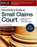 download Everybody's Guide to Small Claims Court book