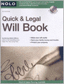 Quick & Legal Will Book