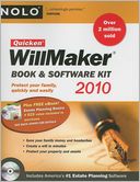 Quicken Willmaker Book and Software Kit 2010 Edition (Includes Estate Planning Essentials)
