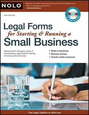 Legal Forms for Starting & Running a Small Business