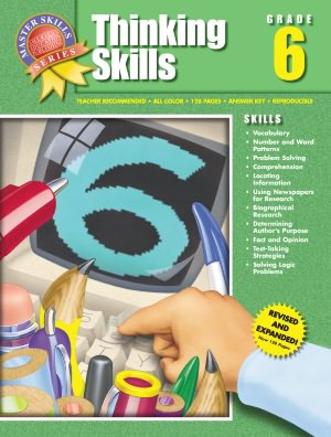 Master Thinking Skills: Grade 6