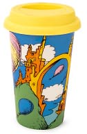 Dr. Seuss Oh, the Places You'll Go! Ceramic Tumbler by Vandor: Product Image