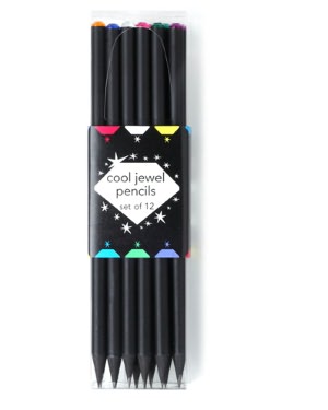 Cool Jewel Pencils - Set of 12