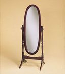 Powell 978 Heirloom Cherry Cheval Mirror