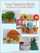 Four Seasons Birds Amigurumi Crochet Pattern