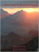 I Almost Died in the Grand Canyon by Ryan Barlow: NOOK Book Cover