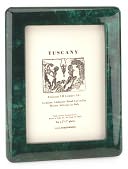 Malachite Green Alabaster Frame 5x7 by Alabastri Ducesschi Italy: Product Image