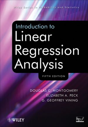 Free download books isbn Introduction to Linear Regression Analysis  by Douglas C. Montgomery, Elizabeth A. Peck, G. Geoffrey Vining
