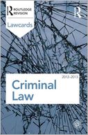Criminal Lawcards 2012-2013