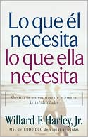 Lo que el necesita, lo que ella necesita: Construya un matrimonio a prueba de infidelidades