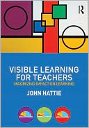Visible Learning for Teachers by John Hattie: Book Cover