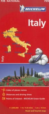 Michelin Italy Map 735