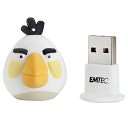 EMTEC A103 Angry Birds 4 GB USB 2.0 Flash Drive - White Bird by Emtec: Product Image