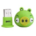 EMTEC A105 Angry Birds 4 GB USB 2.0 Flash Drive - Minion Pig by Emtec: Product Image