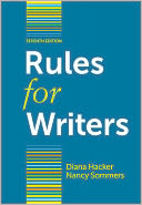 Rules for Writers with Writing about Literature (Tabbed Version) by Diana Hacker: Book Cover
