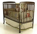 Dream On Me, Bethany 2 in 1 Crib, Espresso by Dream On Me: Product Image