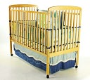 Dream On Me, Bethany 2 in 1 Crib, Natural by Dream On Me: Product Image