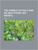 The Ramble of Philo and His Man Sturdy [By - Nixon?].