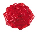 Crystal Puzzles - Rose (Red) 44 pc puzzle by University Games: Product Image