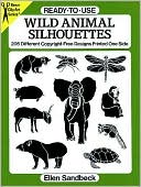 Ready-to-Use Wild Animal Silhouettes: 205 Different Copyright-Free Designs Printed One Side