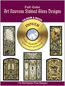 download Full-Color Art Nouveau Stained Glass Designs book