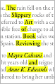 The Slippery Art of Book Reviewing