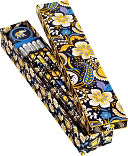 Vera Bradley Ellie Blue Pencil Box - 10 Pencils and Sharpener