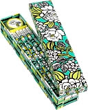 Vera Bradley Island Blooms Pencil Box - 10 Pencils and Sharpener
