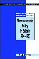 Macroeconomic Policy in Britain, 1974-1987