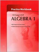 McDougal Littell High School Math: Practice Workbook Algebra 1