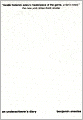 Underachiever's Diary