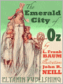 The Emerald City of Oz [Illustrated]