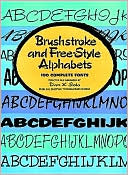 Brushstroke and Free-Style Alphabets