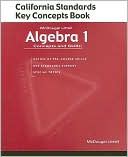 McDougal Littell Concepts & Skills California: California Standards Key Concepts book (student) Algebra 1